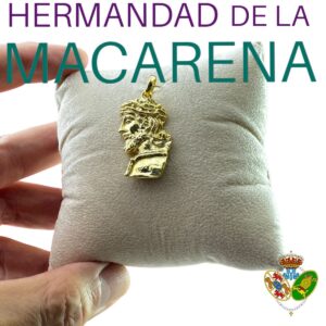 Medalla Busto Señor Chapada Mediano