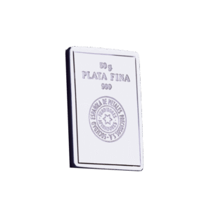 PLATA FINA LINGOTE 50 GR.