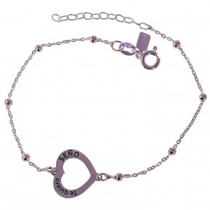 Pulsera corazón seño