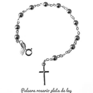 Pulsera Cruz Rosario