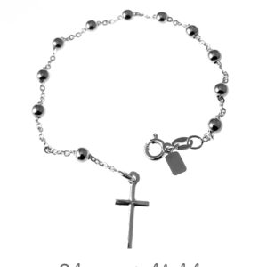 Pulsera Cruz Rosario