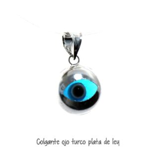 Colgante ojo turco piedra