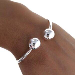 Pulsera tubo bolas 12mm