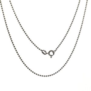 Cadena 40 cm bolitas