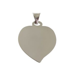 Chapa corazón grande