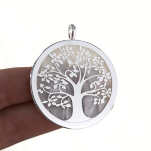 Colgante árbol de la vida nacar