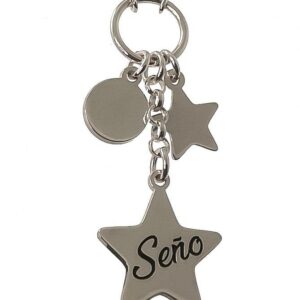 Gargantilla seño disco estrellas
