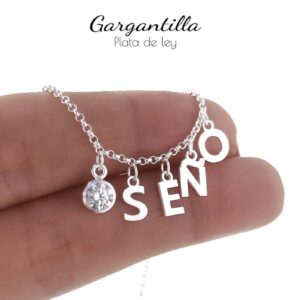 Gargantilla seño rolo chatón