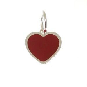 Colgante corazón esmalte