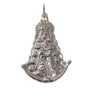 Colgante liso Virgen del Rocío