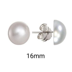 Pendiente m/perla 16mm