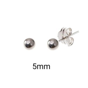 Pendiente Bola 5mm
