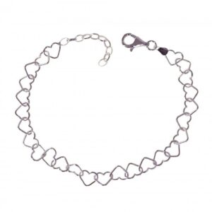 Pulsera Corazones Entrelazados