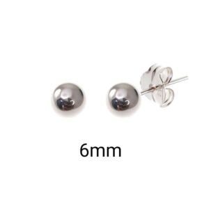Pendiente Bola 6mm