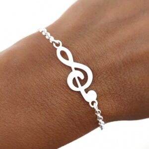 Pulsera clave de sol