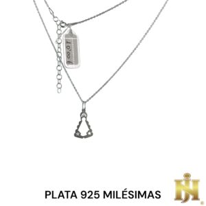 Gargantilla Virgen del Rocío calada