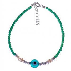Pulsera Ojo Turco Piedras Color