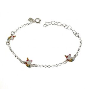 Pulsera Unicornios Esmalte
