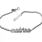 Pulsera bolas madrina