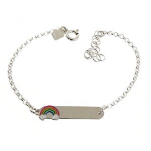 Esclava Infantil Arco Iris Esmalte