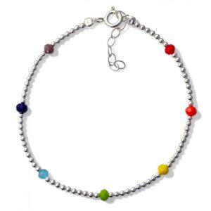 Pulsera Bolas Chackras