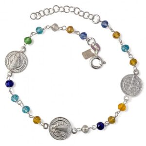 Pulsera Piedras Color San Benitos