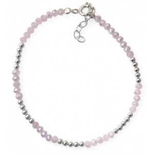 Pulsera piedra color bolas