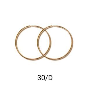 Aro chapado fino 30/D