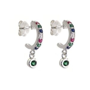 Aro multicolor piedras bocel