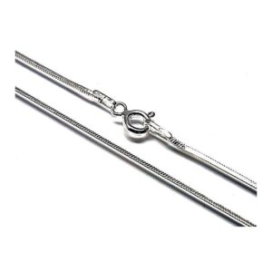 Cadena 40 cm cola topo diamantada