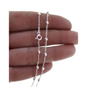 Cadena 60 cm bolas combinada