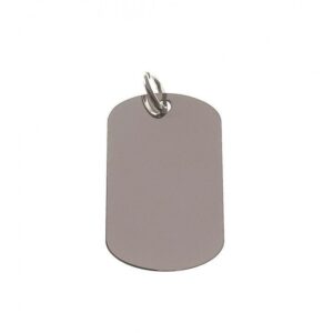 Chapa militar lisa