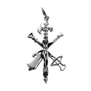 Colgante cruz de la legión