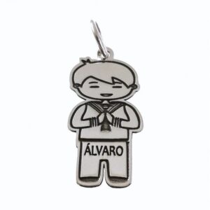 Colgante niño comunión personalizado