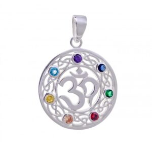 Colgante OM chakras