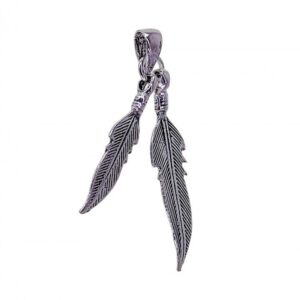 Colgante plumas