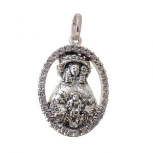 Colgante Virgen del Rocío Pastora