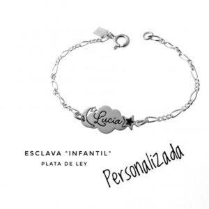 Esclava infantil nube personalizada