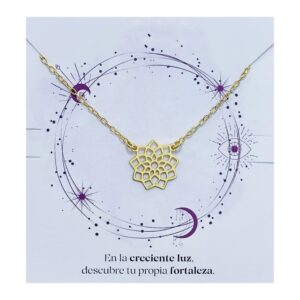 Gargantilla chapada chakra corona
