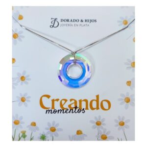 Gargantilla donut swarovski