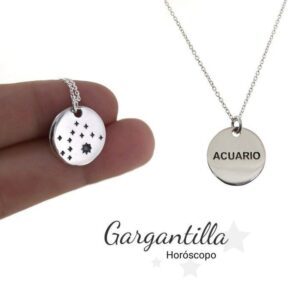 Gargantilla horóscopo Acuario