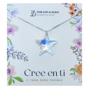 Gargantilla swarovski estrella