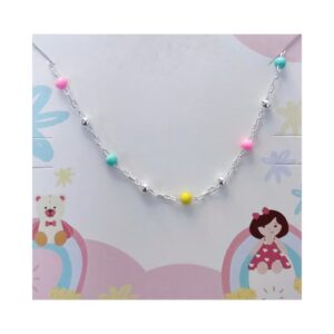 Pulsera infantil bolas color