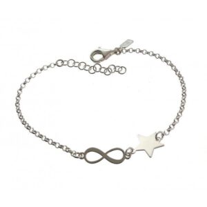 Pulsera infinito estrella