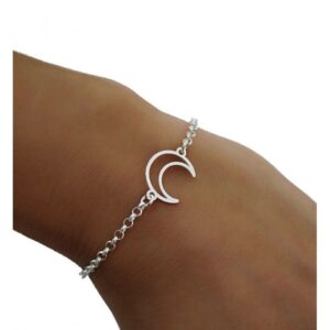 Pulsera luna calada