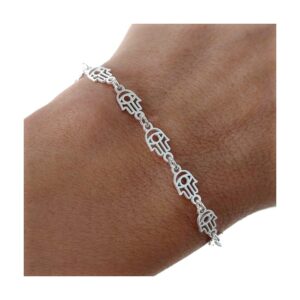 Pulsera manos de Fátima continuada