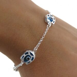 Pulsera ojo turco herradura