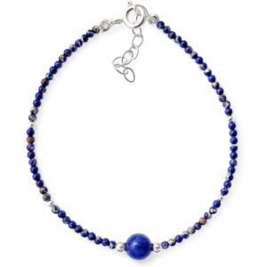 Pulsera piedra color bola
