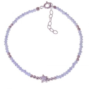 Pulsera piedra color estrella