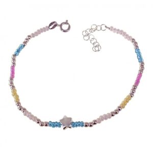 Pulsera piedra color estrella